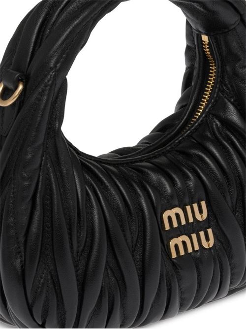 Mini Wander matelassé shoulder bag Miu Miu | 5BP078V-OOON88F0002